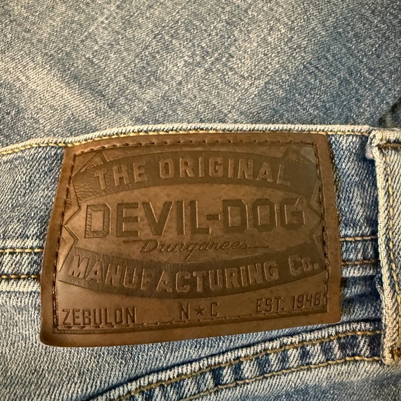 Men's Bootcut Jeans in Classic Blue - Picture 3 of 5